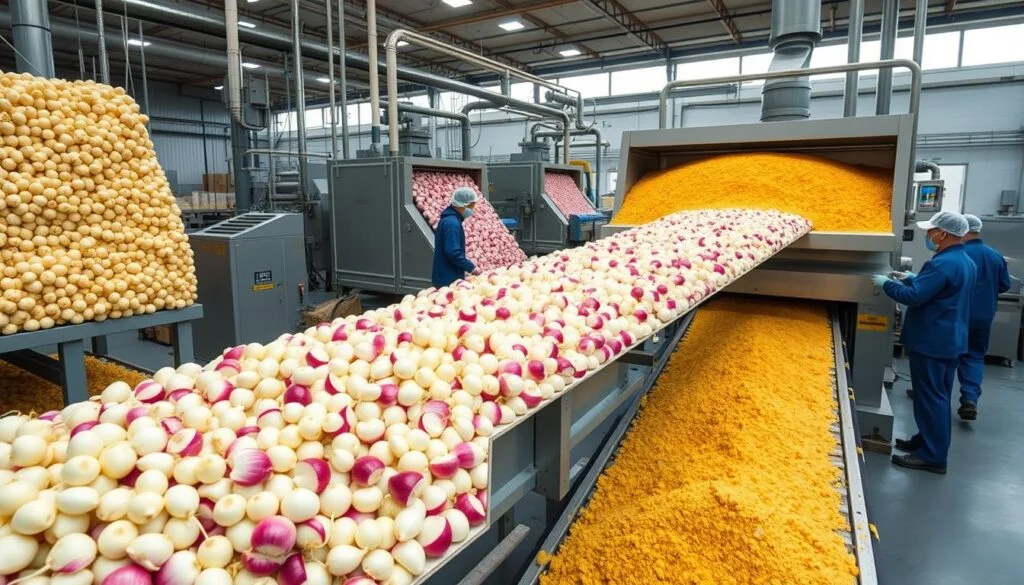 Onion Processing